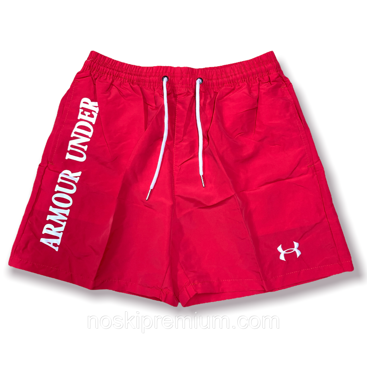 Шорти чоловічі Under Armour, розміри L-4XL, червоні, 2002, фото 1