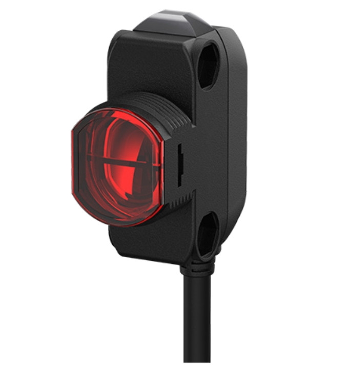 Датчик фотоелектричний рефлекторний, дистанція 4 м, живлення 12-24 VDC, вихід PNP/NPN