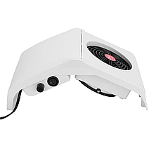 Настільна витяжка (пилосос) Nail Dust Collector DC-858-4 на 20 Вт (white), фото 4