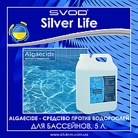 Algaecide засіб для знищення водоростей та цвітіння води у басейні, 5 л.