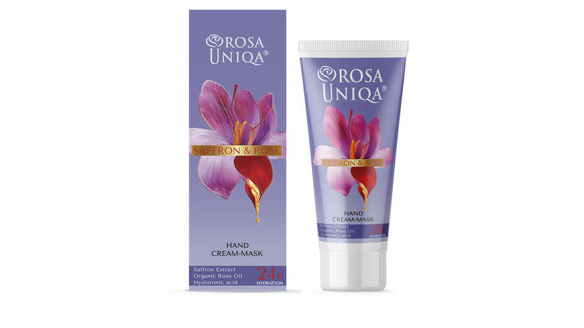 Крем-маска для рук Rosa Uniqa & Saffron від Arsy Cosmetics 75 мл, фото 2