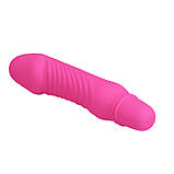 Класичний вібратор Pretty Love Stev Vibrator Pink, фото 5