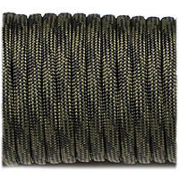 Шнур EDCX  Paracord Tupe III 550  #309 1/100 1m black forest