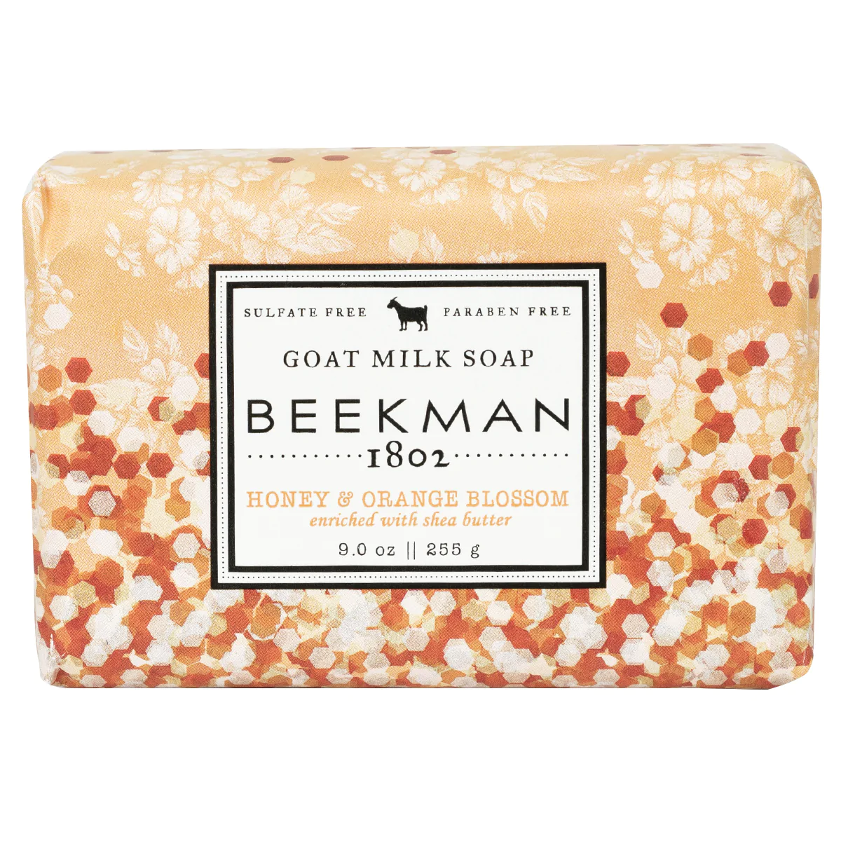 Натуральне органічне мило Beekman 1802 Goat Milk Soap Honey and Orange Blossom 255гр