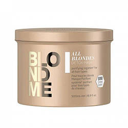 Маска детокс для всіх типів освітленого волосся SCHWARZKOPF Blond Me All Blondes Detox Mask 200 мл