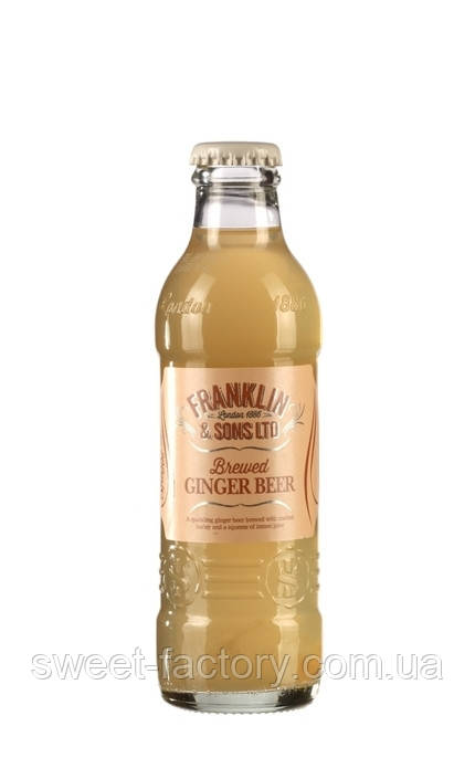Імбирне пиво Franklin Sons Ltd TBreweed Ginger Beer скло 200ml, фото 1