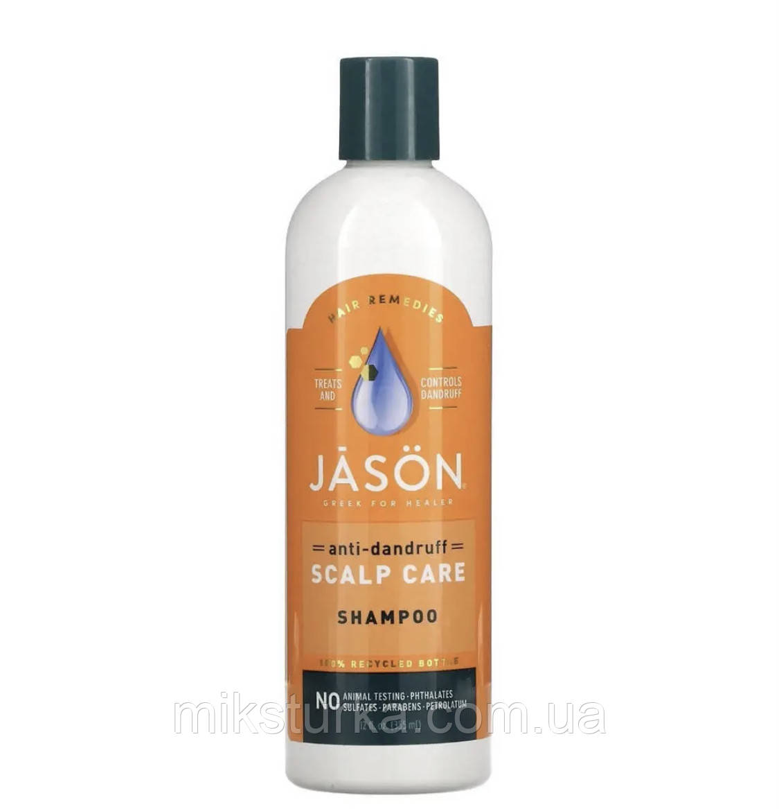 Відновлюючий лікувально-профілактичний шампунь проти лупи Iherb Jason Dandruff Relief, 355 мл