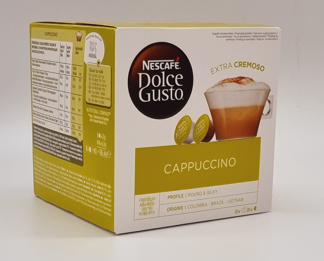 Кофе в капсулах Nescafe Dolce Gusto Cappuccino 16 шт. - фото 1 - id-p1645452181