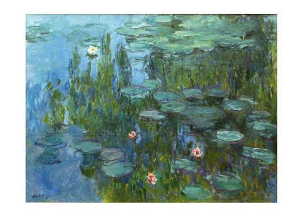 Листівка Claude Monet — Water Lilies, 1915