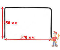 Уплотнения дверей духовки Гефест 50 см, 370X250 мм (37X25 см), 0,7 толщина П-образный без зажима крепления