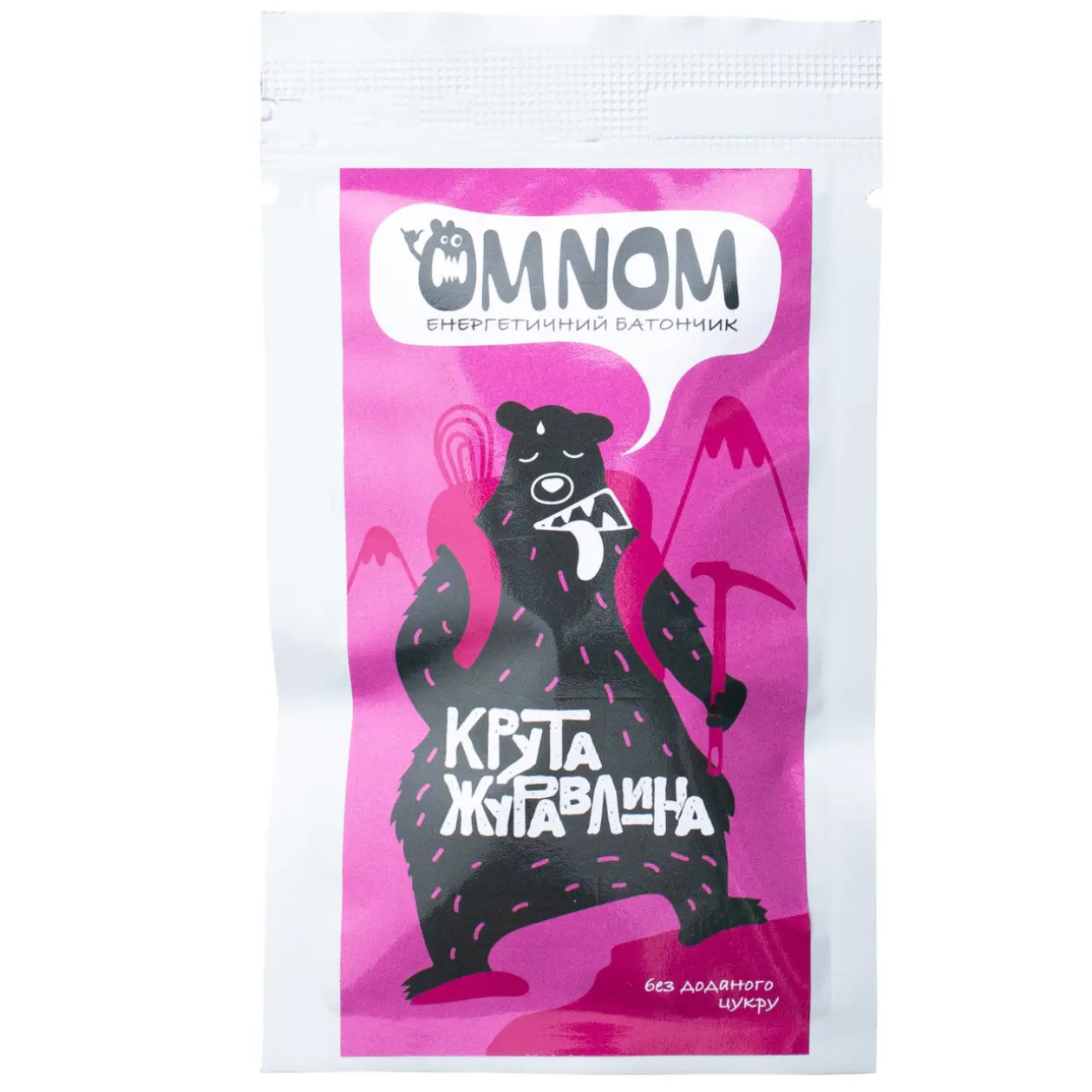 Батончик енергетичний крута журавлина "OMNOM", фото 1