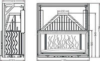 Камінна топка Invicta 1100 Grande Vision REL, фото 3
