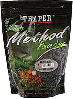 Пеллетс Traper Method Feeder 2мм 500г Halibut Blac,04210