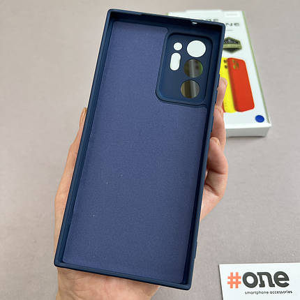 Чохол Samsung Galaxy Note 20 Ultra матовий із закритою камерою чохол на самсунг нот 20 ультра синій S1Q, фото 3