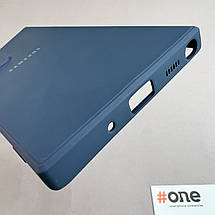 Чохол Samsung Galaxy Note 20 Ultra матовий із закритою камерою чохол на самсунг нот 20 ультра синій S1Q, фото 5