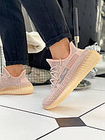 Світлі кросівки жіночі Adidas Yeezy 350. Класні жіночі кроси Адідас ІЗІ 350., фото 9