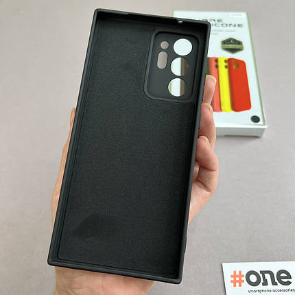 Чохол для Samsung Galaxy Note 20 Plus матовий із закритою камерою чохол на самсунг нот 20 плюс чорний S1Q, фото 3