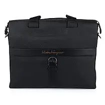 Сумка ділова S.FERRAGAMO 35310-1 чорна, фото 5