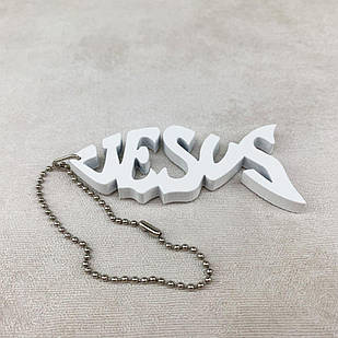 Підвіска декоративна Jesus Біла хрпід0002ба