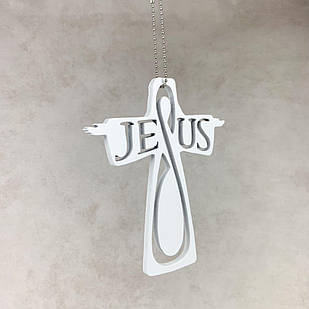 Підвіска декоративна Jesus Фігурна 12х15 см хрпід0002а