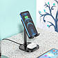 Зарядка Qi HOCO Thorough 2-in-1 stand with wireless fast charging CW37 |5-15W Max, PD/QC, 178mm|, фото 5