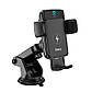 Держатель HOCO 2 in 1 Air outlet/Dashboard Smart alignment wireless charging car holder S35 |5-15W Max|, фото 4