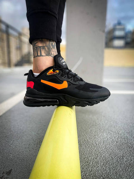 270 Nike Air Max 270 React Black Orange
