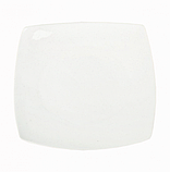 Біла порцелянова тарілка Helios дрібна квадратна 260х260 мм (A1122), фото 4