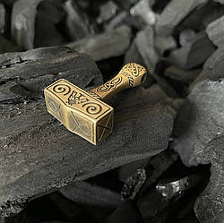 Підвіска молот ЗЕВС із латуні Gorillas Accessories GR6