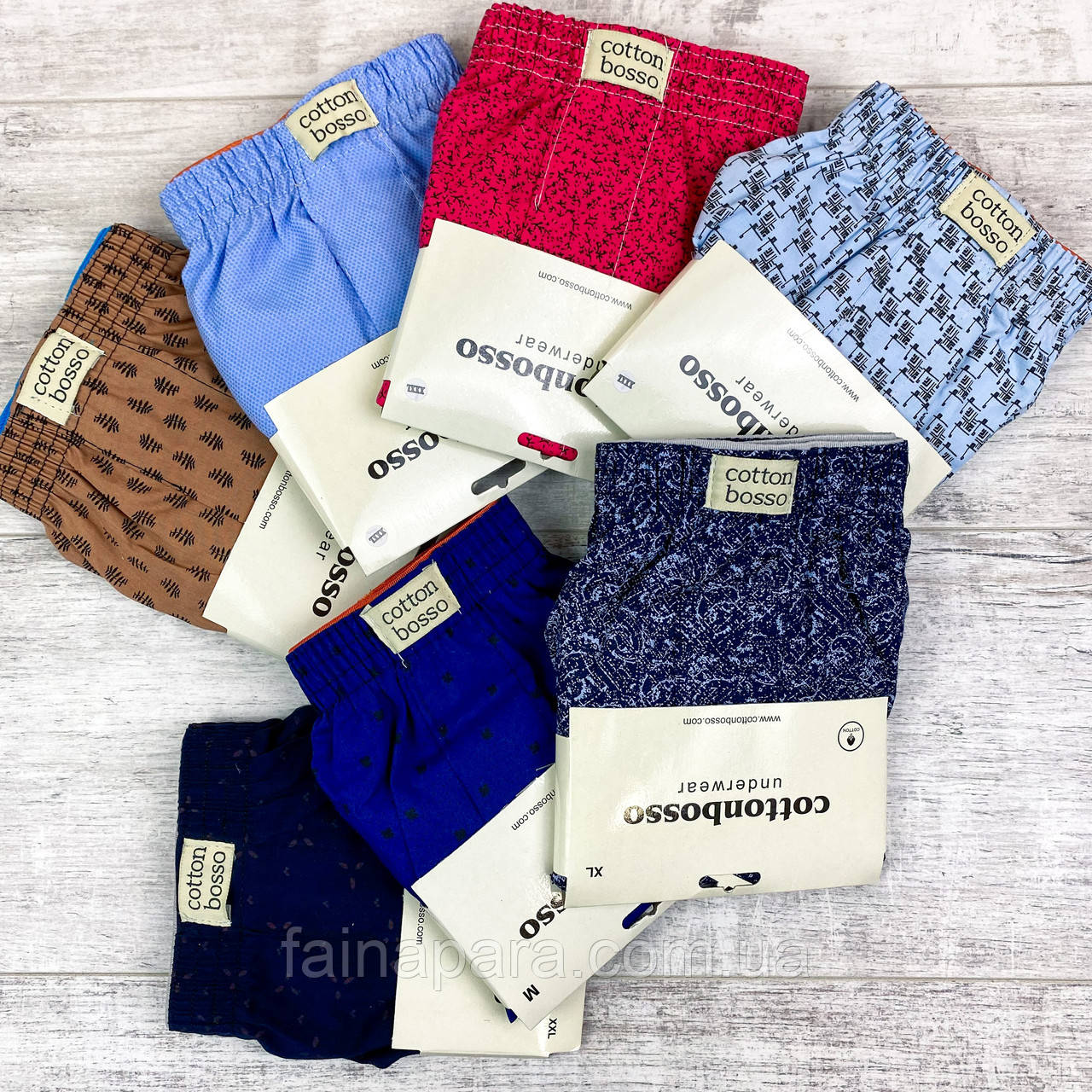 Чоловічі сімейні труси з преміальної бівовни Cottonboso S