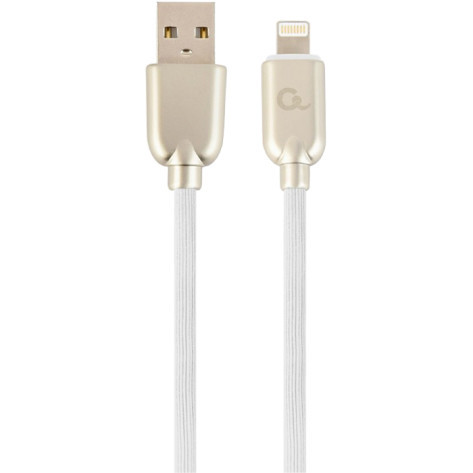 Кабель USB 2.0 тип АM - Lightning 1 м Cablexpert (CC-USB2R-AMLM-1M-W), фото 1