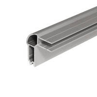 Профіль NC2BE39 алюмінієвий з пазом 7мм, для N-Case Case 2 System. Сумісний з пластиковим куточком NC2BC39K