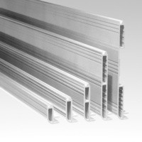 Профіль NE3114BAS алюмінієвий з висотою 114мм, мама, для N-Case System. Сумісний з пластиковим куточком, фото 1