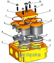 Клапан випускного поршневого компресора Bekomsan ESINTI-102