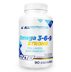 Жирні кислоти Allnutrition - Omega 3-6-9 Strong - 90 капс