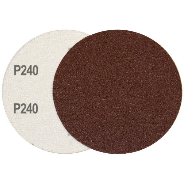 Круг шліфувальний на липучці Velcro Polystar Abrasive 125 мм, P240