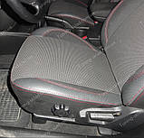 Чохли на сидіння Міцубісі Аутлендер (чохли з екошкіри Mitsubishi Outlander стиль Premium), фото 5