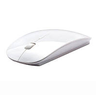 Безпровідна мишка Wireless Mouse G-132 Apple Style, Біла, оптична комп'ютерна миша