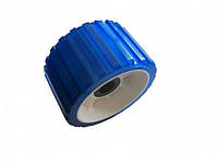 Бортовой ролик лодочного прицепа Knott 128x75 мм синий