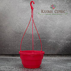 Підвісний горщик з гачком LotPlast 3.7 л d23 рожевий