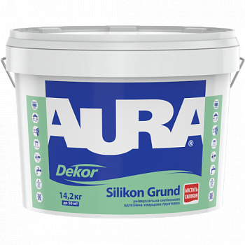 Ґрунтовка кварцова AURA Dekor Silikon Grund 2,5л