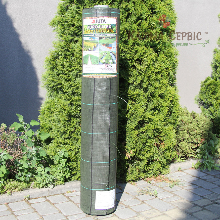 Агротканина Agrojutex 1.65*100 м 100 г/м2 Зелена