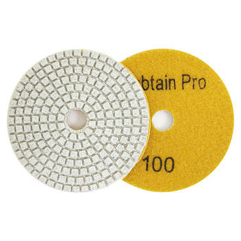 Круг алмазний на липучці черепашка pro d-100 мм Р100