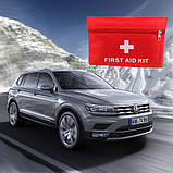 Аптечка автомобільна першої допомоги для водія сумка HS-300 санітарна маленька в машину при травмах, фото 10