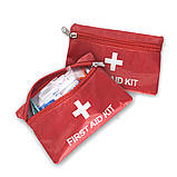 Аптечка автомобільна першої допомоги для водія сумка HS-300 санітарна маленька в машину при травмах, фото 4