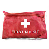 Аптечка автомобільна першої допомоги для водія сумка HS-300 санітарна маленька в машину при травмах, фото 7