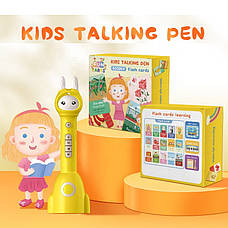 Опт Інтерактивна іграшка, що говорить ручка Kids talking pen Fun Cards, фото 3