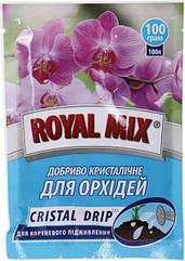Мінеральне Кристалічне Удобрювання для Орхідей Royal Mix crystal 100 г