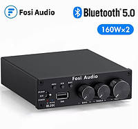 Усилитель звука Fosi Audio BL20C black. Bluetooth 5.0, 2x160W