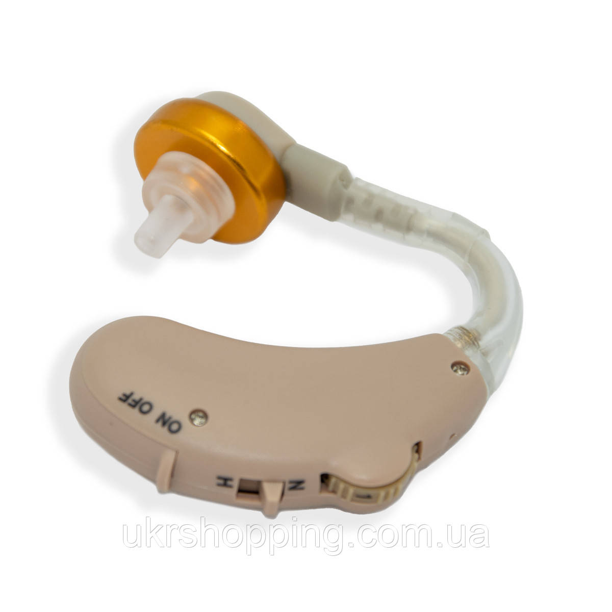Слуховой аппарат Axon V-185 заушной, усилитель звука для людей, прибор для усиления слуха (SH) - фото 2 - id-p1498945649
